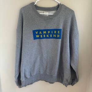 Vampire Weekend Women's Pullover Sweatshirt Size XXL